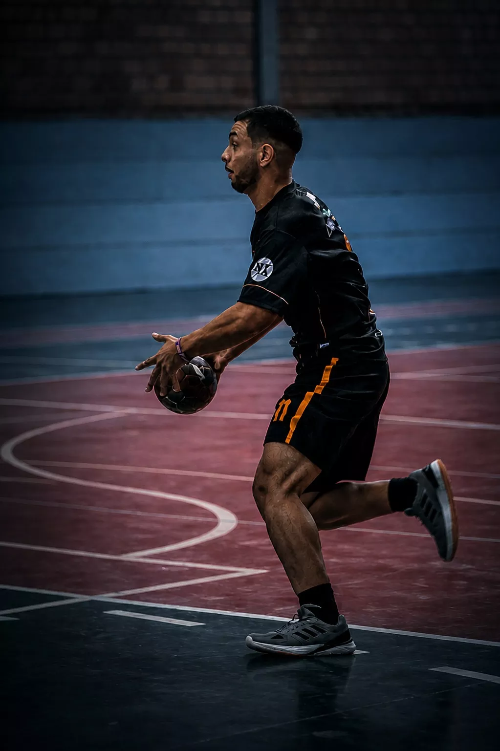 Atleta em pista